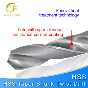 HSS Taper Shank Twist Drill  2