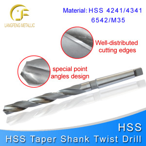 HSS Taper Shank Twist Drill